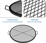 BBQ Campfire Grill Grid